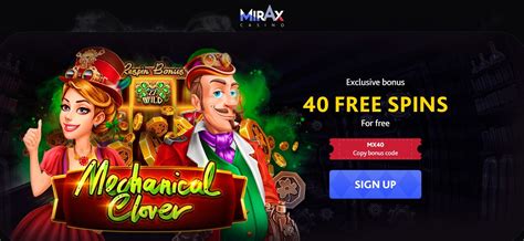 Mirax Casino: New 40 Free Spins No Deposit Bonus.
